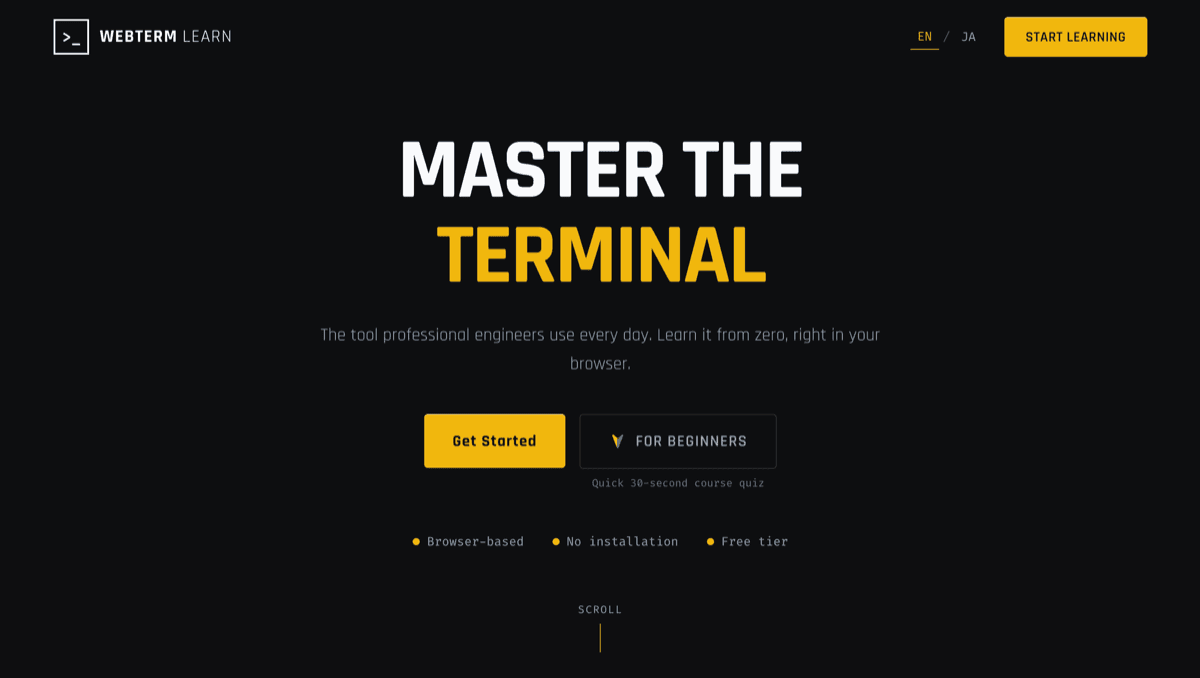 WebTerm Learn